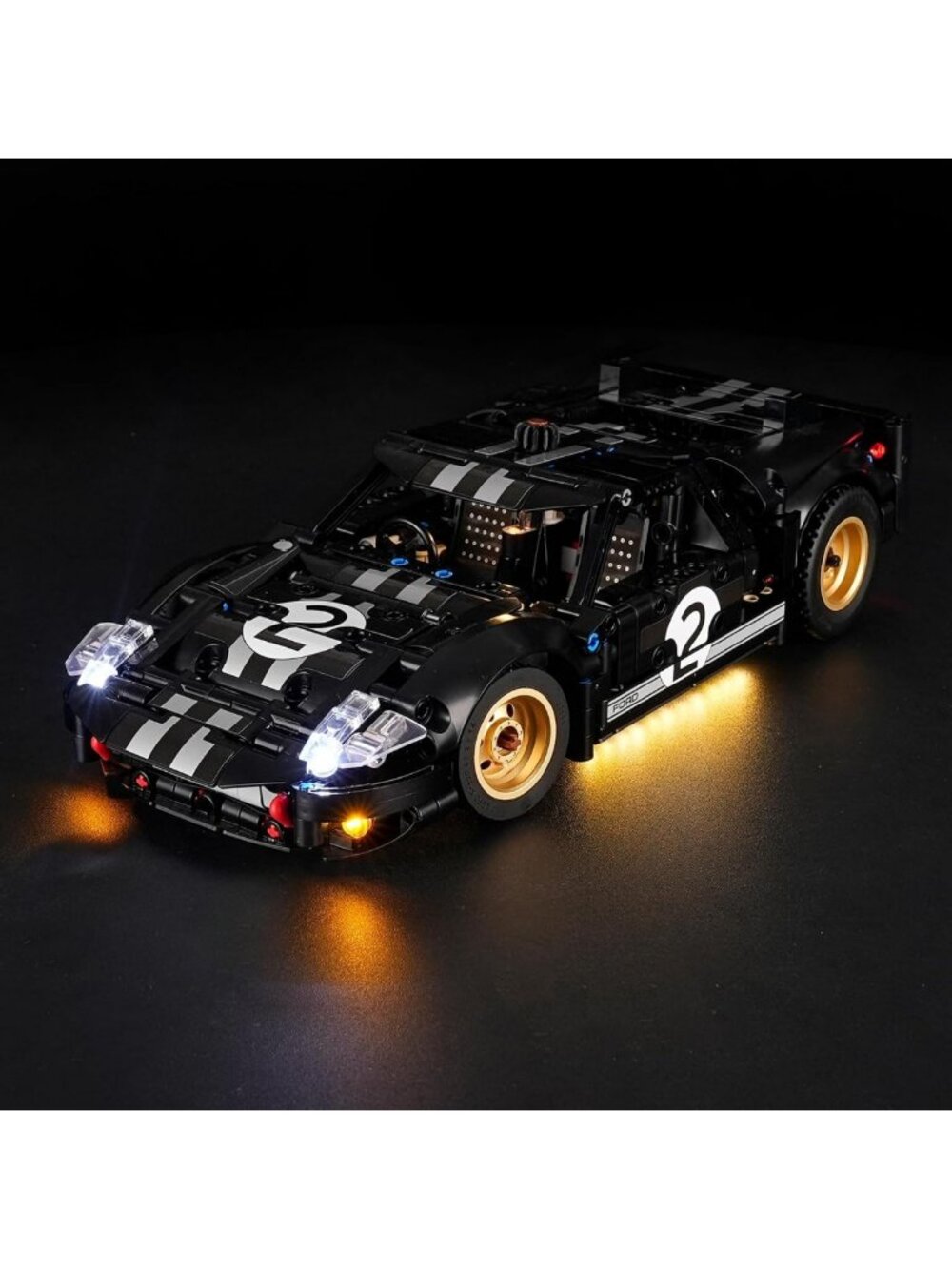 LED Light Kit for 1966 Ford GT40 MKII Race Car Model 42223 - Easy Install